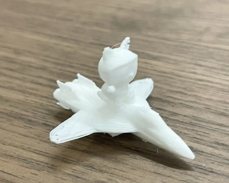 戦闘機を3Dプリントで作成